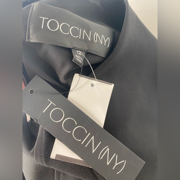 TOCCIN (NY) NWT Black and White Checkered Dress - Picture 6 of 14